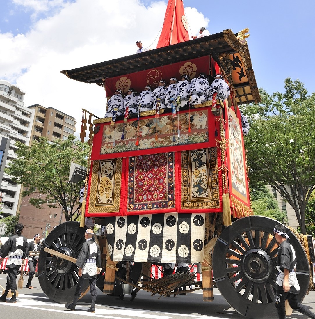 祇園祭山鉾巡行（前祭）函谷鉾